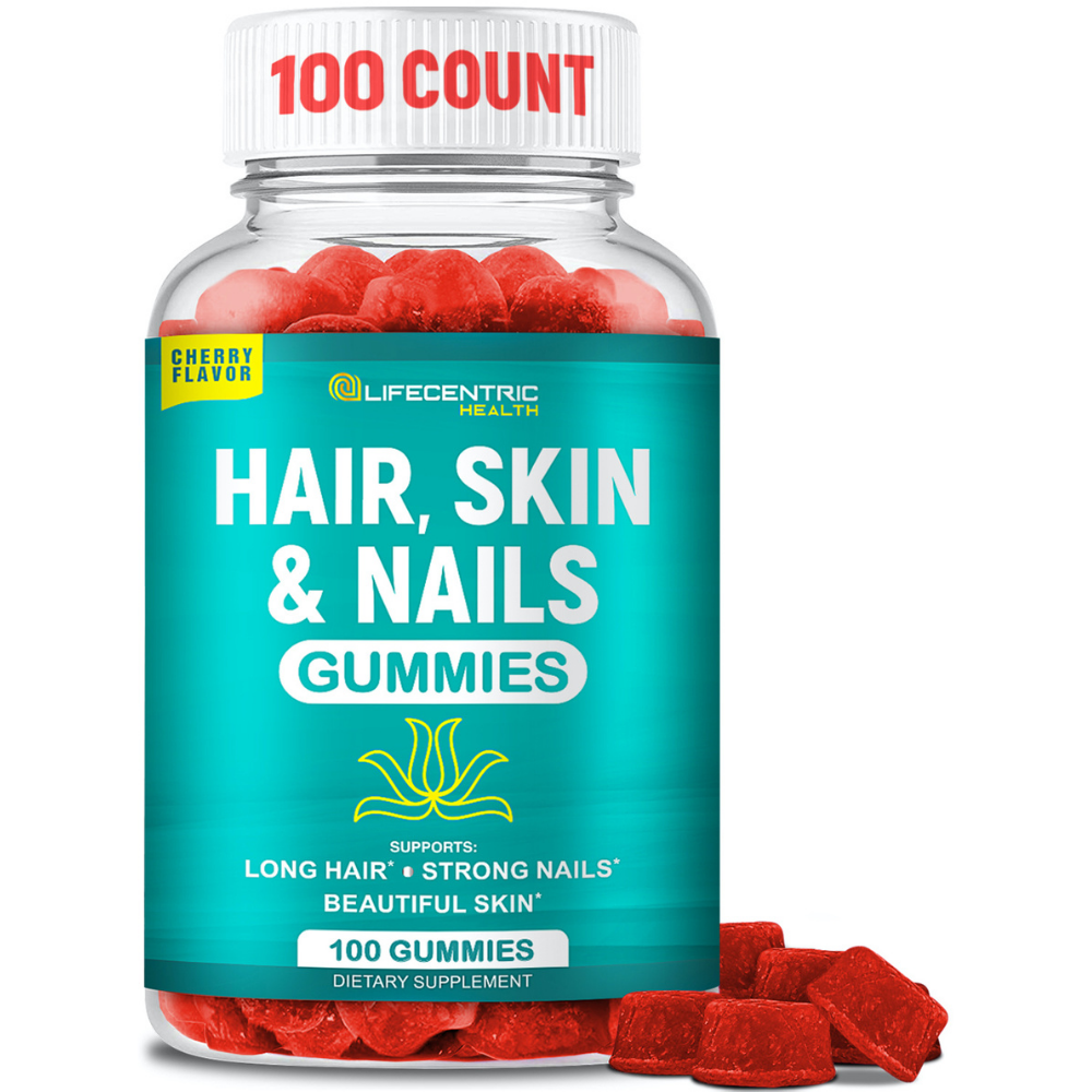 Hair Gummies | Tasty Biotin Hair Vitamins | Boost Hair Growth – Yumi  Nutrition
